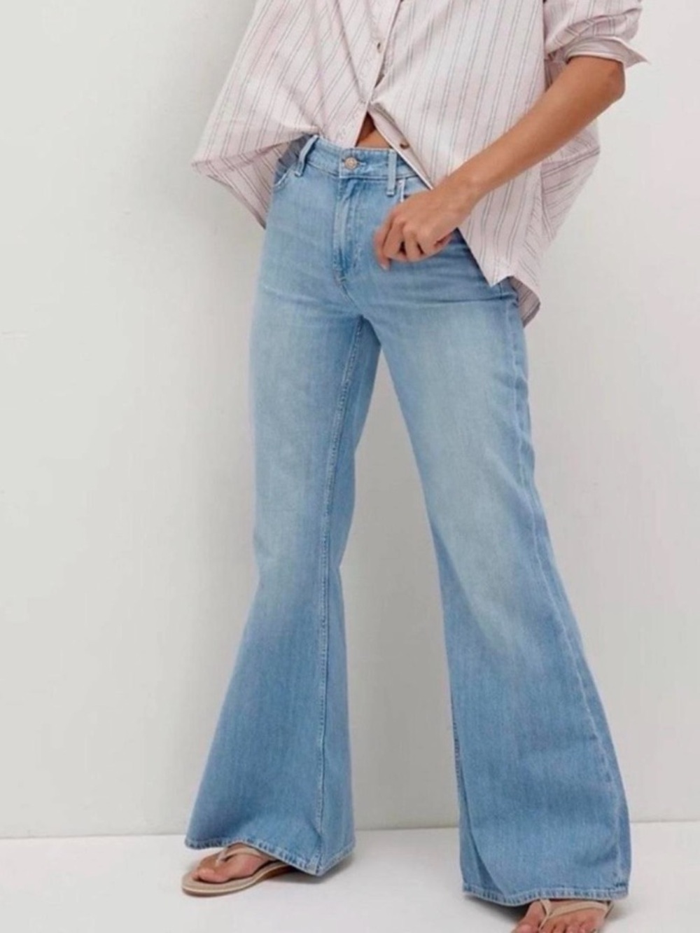 We The Free Avalon Drapey Flare Jeans NWT